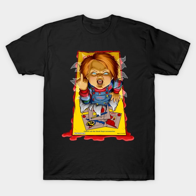 Chucky Unboxing T-Shirt by sk8rDan